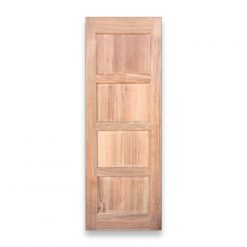 ტროპიკული ხის “ღეომბის”კარები  35X800X2200  – 1 ცალი