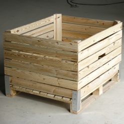 ხის სასაწყობე (სამაცივრე) ყუთი 120x100x76.5 – 1 ცალი