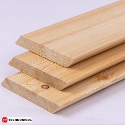ლარიქსის პლანკენი რომბი (TECHNONICOL) 20X140X3000/4000 B – 1კვ.მ
